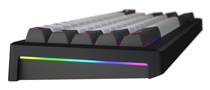 Hator Skyfall 65 PRO Wireless Teclado Mecánico Inalámbrico RGB 65% Layout Polaco Gris-Negro Hator Skyfall 65 PRO Wireless Teclado Mecánico Inalámbrico RGB 65% Layout Polaco Gris-Negro