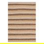Alfombra Rayas Natural Algodón 200 X 300 cm