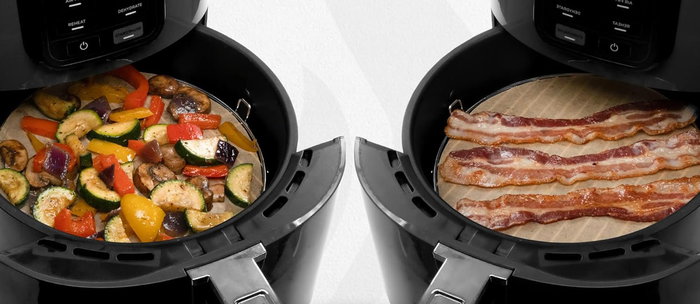 Inde Papel Airfryer Redondo 40 Unidades 23 cm (24 Unidades)