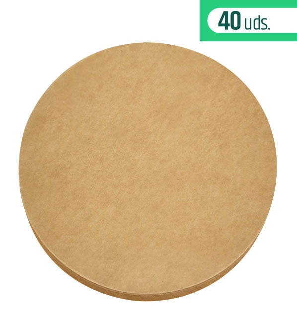 Inde Papel Airfryer Redondo 40 Unidades 23 cm (24 Unidades)
