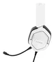 Trust GXT 492W Carus Auriculares Gaming para PC, PS, Xbox, Switch, Diadema Circumaural Blanco con Micrófono Extraíble Boom y Control de Volumen, Cable 3.5 mm