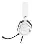 Trust GXT 492W Carus Auriculares Gaming para PC, PS, Xbox, Switch, Diadema Circumaural Blanco con Micrófono Extraíble Boom y Control de Volumen, Cable 3.5 mm