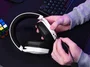 Trust GXT 492W Carus Auriculares Gaming para PC, PS, Xbox, Switch, Diadema Circumaural Blanco con Micrófono Extraíble Boom y Control de Volumen, Cable 3.5 mm