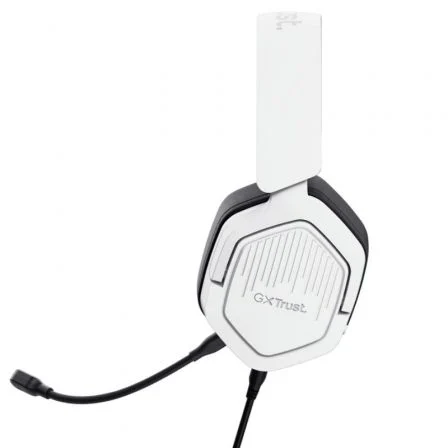 Trust Gaming Auriculares GXT 492W Carus con Micrófono Jack 3.5 Blancos Trust Gaming Auriculares GXT 492W Carus con Micrófono Jack 3.5 Blancos