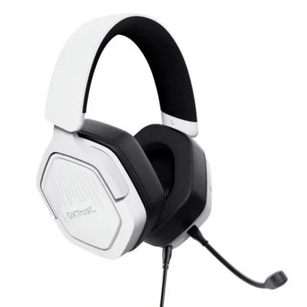 Trust Gaming Auriculares GXT 492W Carus con Micrófono Jack 3.5 Blancos Trust Gaming Auriculares GXT 492W Carus con Micrófono Jack 3.5 Blancos