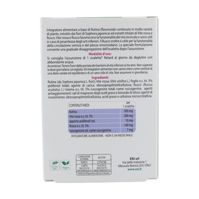 ESI Erbaven Retard 30 tabletas ESI Erbaven Retard 30 tabletas