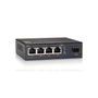 Level One GEU-0521 Switch de red de 4 puertos Gigabit y 1 SFP