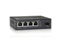 Level One GEU-0521 Switch con 4 Puertos Gigabit y 1 SFP Gris