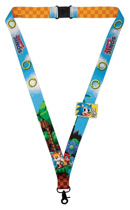 FaNaTtik Sonic The Hedgehog Llavero & Chapa Set