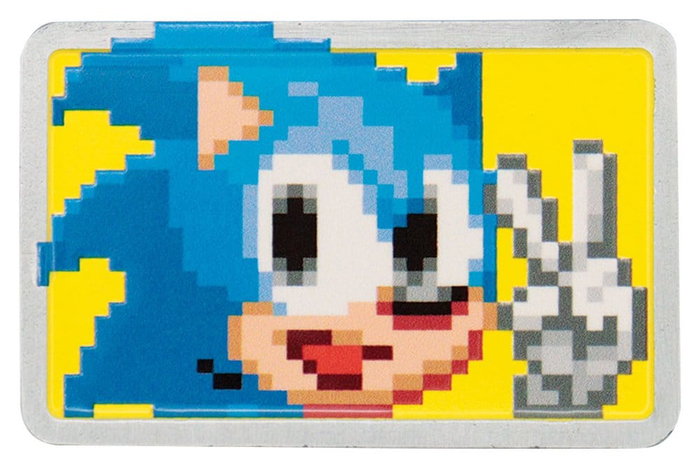 FaNaTtik Sonic The Hedgehog Llavero & Chapa Set