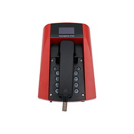INNOVAPHONE IP160 IP Telefon Rojo y Negro
