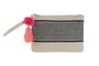 DKD Home Decor Neceser Atlantico Colección Marino Color Natural Azul Marino 2 x 19 x 26 cm