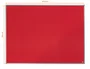 Nobo Essence Tablero de anuncios fieltro rojo 1200x900 mm marco aluminio