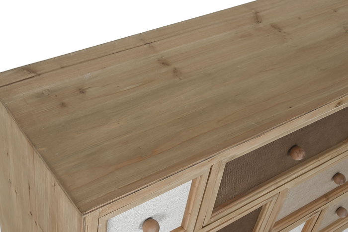 DKD Home Decor Cajonera Lino Cajon Tradicional 100 x 35 x 81 cm DKD Home Decor Cajonera Lino Cajon Tradicional 100 x 35 x 81 cm