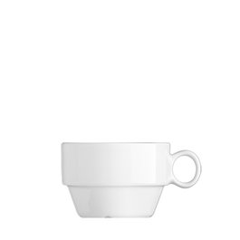 G. Benedikt Principe Taza de Té 19 cl | Taza Apilable para Té en Porcelana | Capacidad 0.19 L | Alta 6 cm | Vajilla (Set de 6)