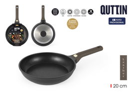 Inde Sarten 20 cm Aluminio Induccion Leather Quttin (6 Unidades)