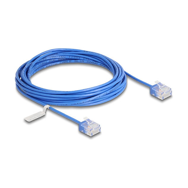 DeLOCK Cable de red RJ45 Cat.6 UTP Ultra Slim 5 m Azul DeLOCK Cable de red RJ45 Cat.6 UTP Ultra Slim 5 m Azul