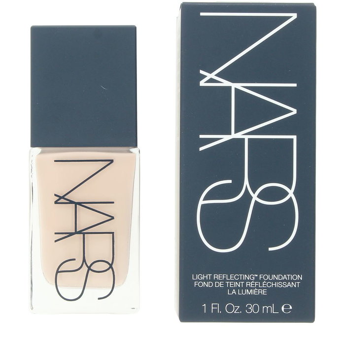 Nars LIGHT REFLECTING ADVANCE SKINCARE Fondo Fluido #Mont Blanc 30 ml Base de Maquillaje y Tratamiento Cobertura Media Acabado Natural