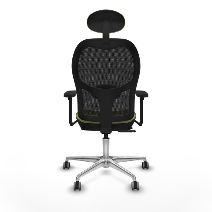 PIQUERAS Y CRESPO Silla de oficina Jorquera con mecanismo Sincro/Traslack Verde oliva y Negro PIQUERAS Y CRESPO Silla de oficina Jorquera con mecanismo Sincro/Traslack Verde oliva y Negro