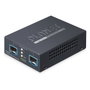Planet XT-815A Conversor de medios gestionado de 2 puertos SFP+