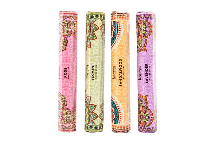 DKD Home Decor Set de 56 Varillas de Incienso Mandala Color Multicolor