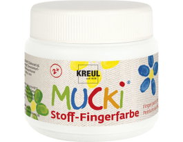 Kreul Pintura de dedos para textil blanco 150ml
