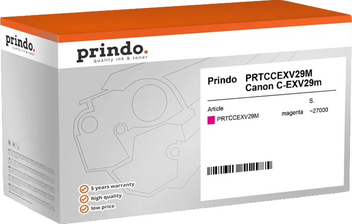 Prindo Tóner magenta PRTCCEXV29M Classic Prindo Tóner magenta PRTCCEXV29M Classic