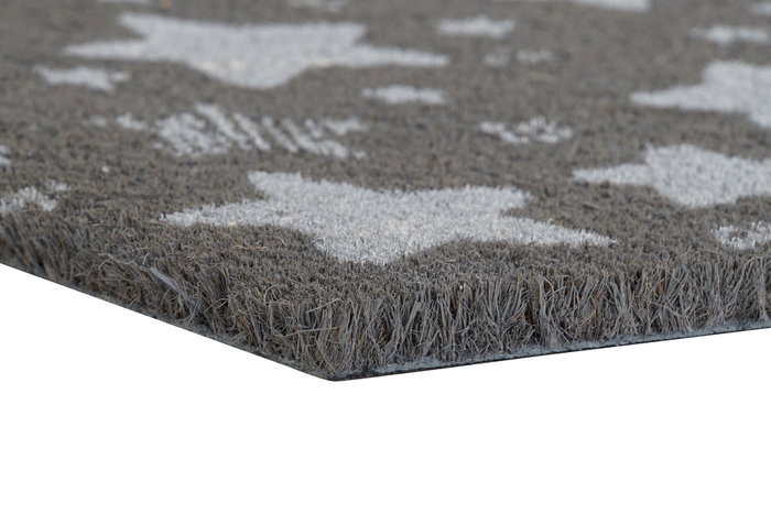 DKD Home Decor Felpudo Básico Fibra de Coco y Goma Verde Gris Estrellas 40 x 60 cm (2 Unidades) DKD Home Decor Felpudo Básico Fibra de Coco y Goma Verde Gris Estrellas 40 x 60 cm (2 Unidades)