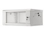 Lanberg Armario rack de pared 19 pulgadas 4U 600x450mm gris V2