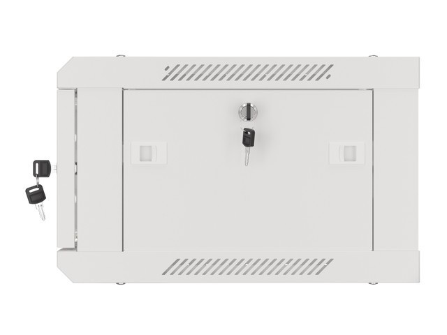 Lanberg Armario rack de pared 19 pulgadas 4U 600x450mm gris V2 Lanberg Armario rack de pared 19 pulgadas 4U 600x450mm gris V2