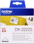 Brother DK-22225 Cinta Continua de Papel Térmico Blanco 38 mm x 30,48 m