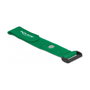 DeLOCK Bridas de cable con lazo y ojal de sujeción 190 x 25 mm verde, 5 piezas
