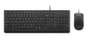Lenovo Essential Wired Combo de teclado y ratón Negro 4X31R64414