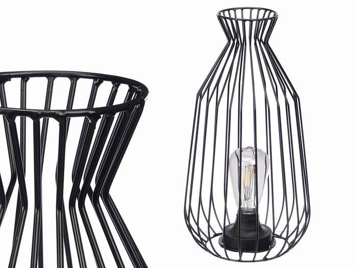 Giftdecor Lámpara Forja Bombilla Forma Abombada 19 cm x 38 cm x 19 cm Hierro Negro (Set de 6) Giftdecor Lámpara Forja Bombilla Forma Abombada 19 cm x 38 cm x 19 cm Hierro Negro (Set de 6)