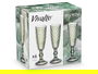 Vivalto Copa Cava Diamante Verde 170 ml 7x20x7 cm (Set de 24)