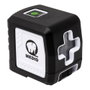 new_title: Nivel láser autonivelante compacto Medid, cruz verde, 30 m, precisión ±0,4 mm/m, IP54