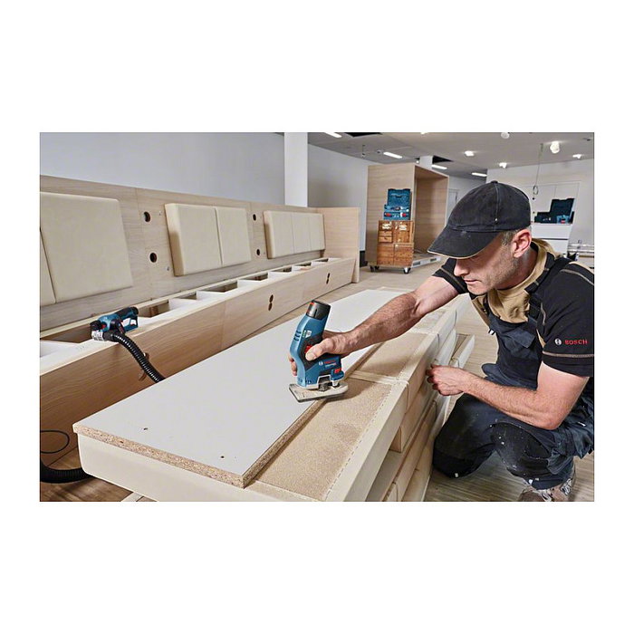 Bosch GKF 12V-8 Professional Fresadora de cantos a batería