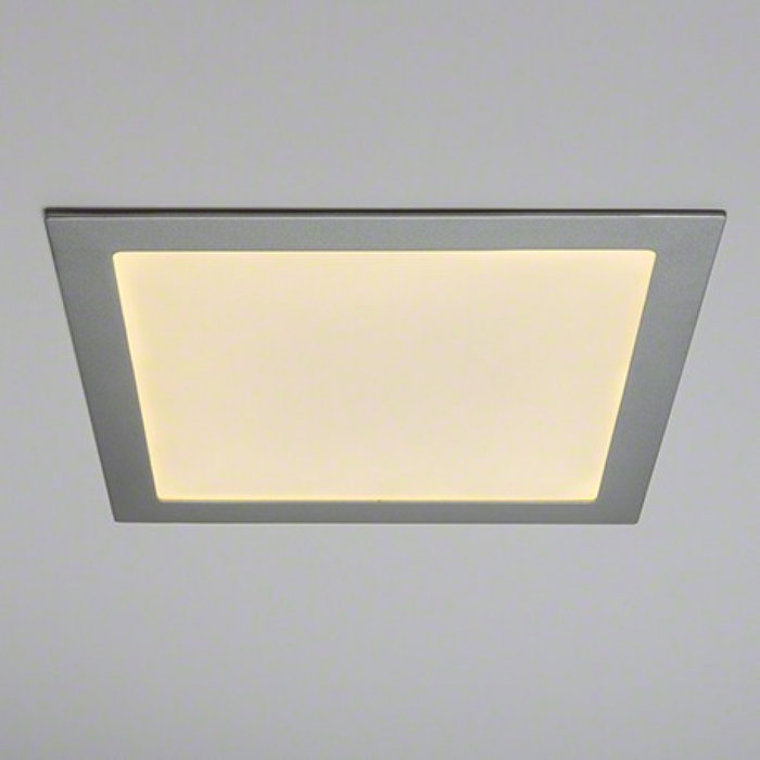 Placa LED Cuadrada 25W 6000K Blanco Frío 2.180Lm