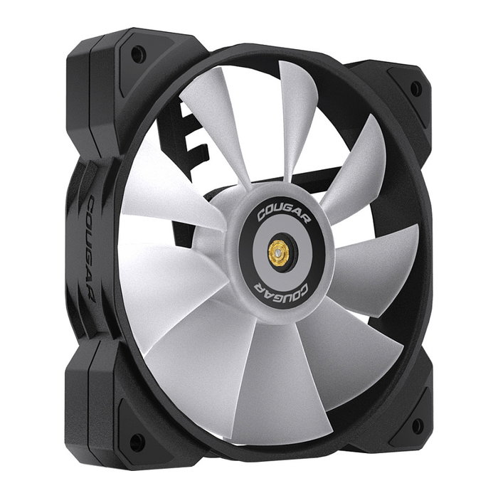 Cougar MHP 120 ARGB 120mm Ventilador para Carcasa de PC, Negro/Blanco, Pack de 3