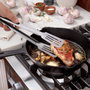 Quttin Pinzas de Cocina de Acero con Palas 27 cm (18 Unidades)