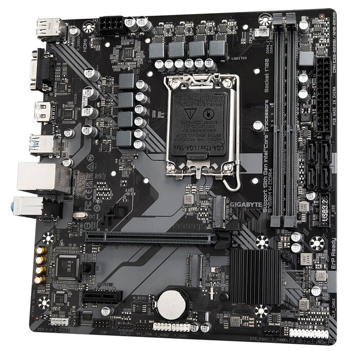 GIGABYTE B760M H DDR4 Micro ATX LGA 1700 Intel B760