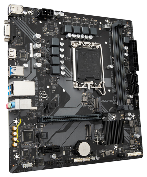 GIGABYTE B760M H DDR4 Micro ATX LGA 1700 Intel B760