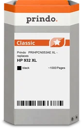 Prindo Classic XL Cartucho de tinta negro compatible con HP 932 XL