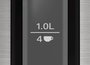 Bosch TWK3P420 Hervidor de agua 1,7 L Acero inoxidable/Negro