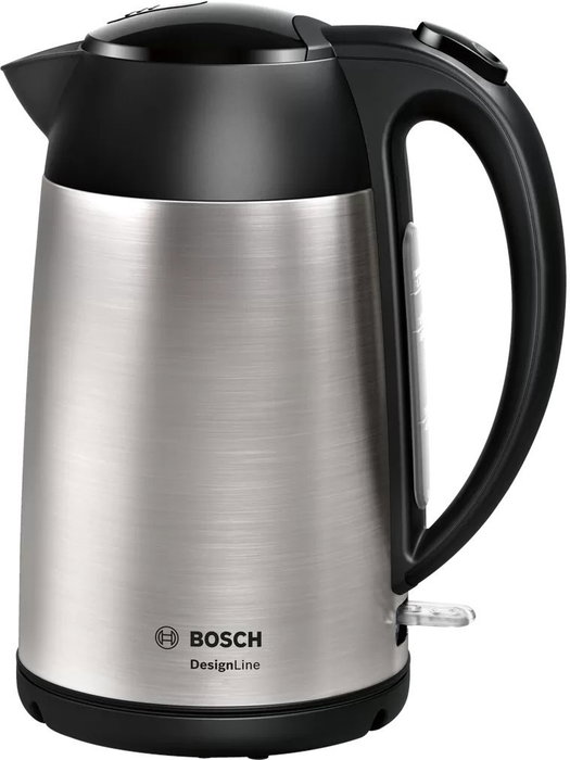 Bosch TWK3P420 Hervidor de agua 1,7 L Acero inoxidable/Negro Bosch TWK3P420 Hervidor de agua 1,7 L Acero inoxidable/Negro