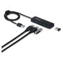 StarTech.com Hub USB-A de 4 Puertos 5 Gbps H5A4A-USB-HUB-2 Negro