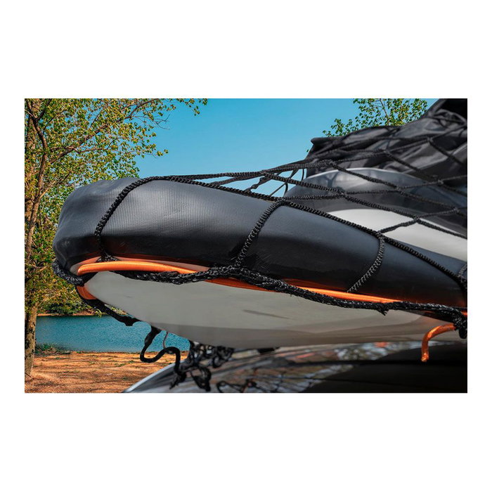 Black+Decker Red de carga elastica, 2x3m, mallado 10x10cm con cuerda elastica de 8mm