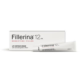 Fillerina 12HA Densifying Filler Grade 3, Hidrata & Reafirma, Crema, Para el contorno de los labios, 15 ml
