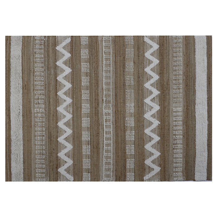 DKD Home Decor Alfombra de Yute 75x175x1 cm Antideslizante