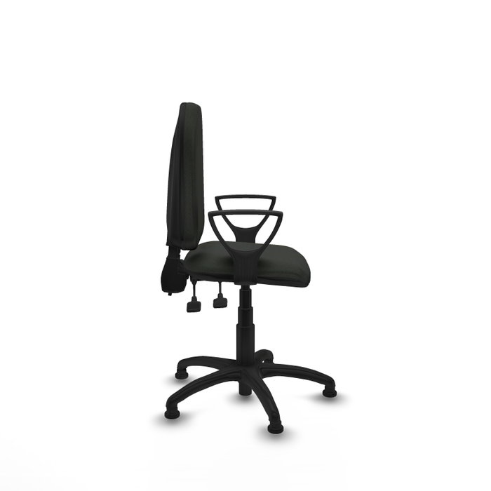 PIQUERAS Y CRESPO Silla de oficina Aýna con brazos fijos y mecanismo de doble maneta PIQUERAS Y CRESPO Silla de oficina Aýna con brazos fijos y mecanismo de doble maneta